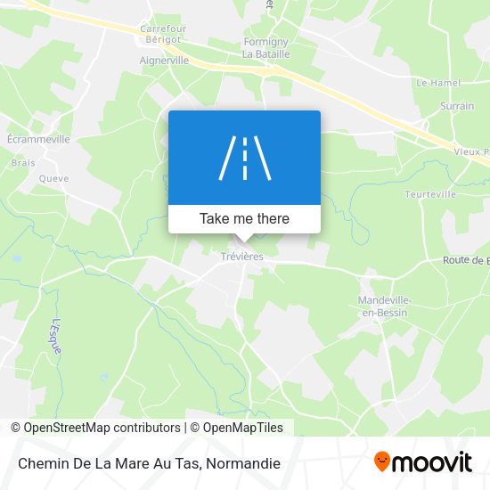 Chemin De La Mare Au Tas map