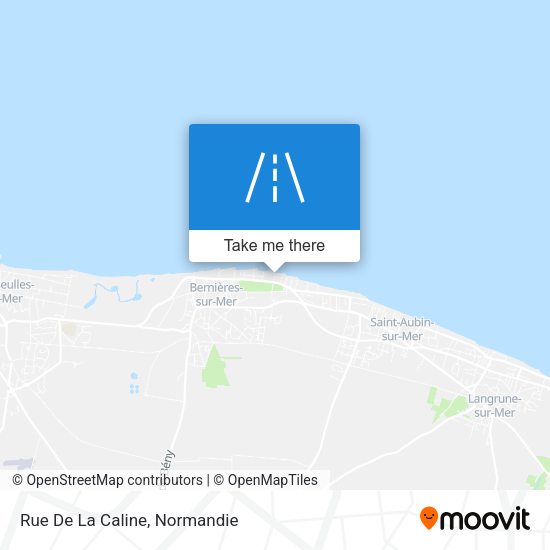 Rue De La Caline map