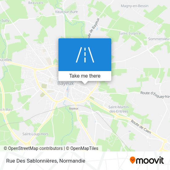 Rue Des Sablonnières map