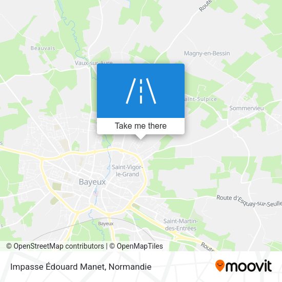 Impasse Édouard Manet map