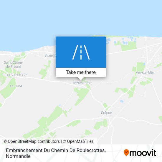 Embranchement Du Chemin De Roulecrottes map
