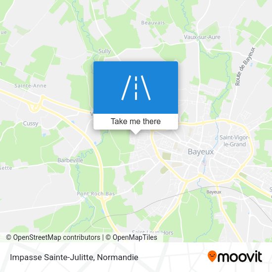 Impasse Sainte-Julitte map