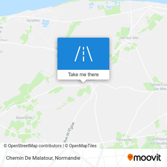 Chemin De Malatour map