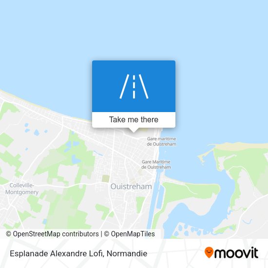 Esplanade Alexandre Lofi map