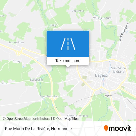 Rue Morin De La Rivière map
