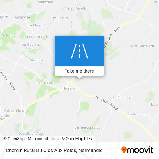 Chemin Rural Du Clos Aux Poids map