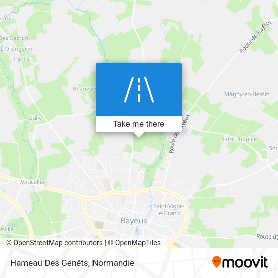 Hameau Des Genêts map