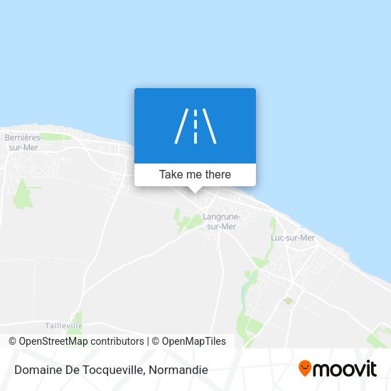 Domaine De Tocqueville map