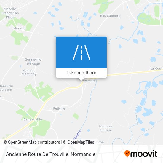 Ancienne Route De Trouville map