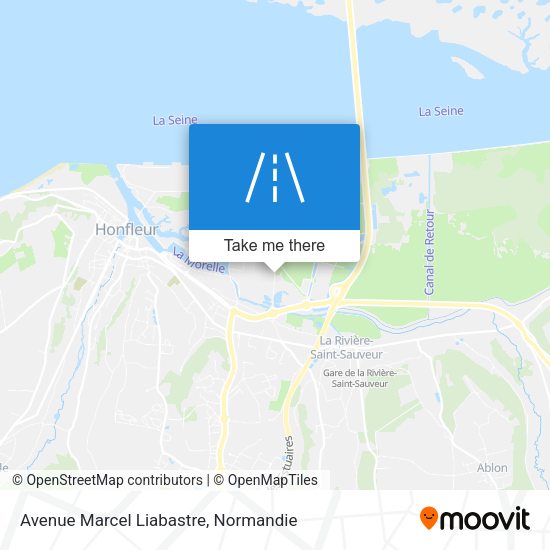 Avenue Marcel Liabastre map