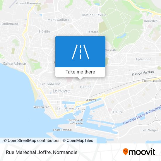 Rue Maréchal Joffre map