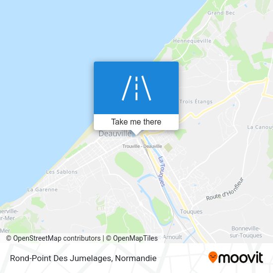 Rond-Point Des Jumelages map
