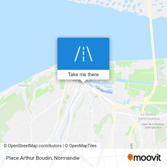 Place Arthur Boudin map