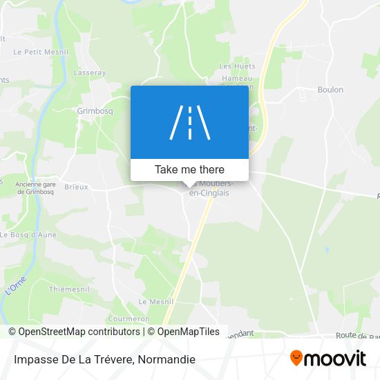 Impasse De La Trévere map