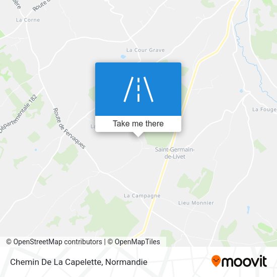 Chemin De La Capelette map