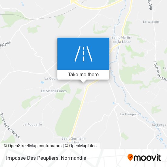 Impasse Des Peupliers map