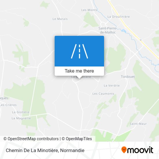 Chemin De La Minotière map