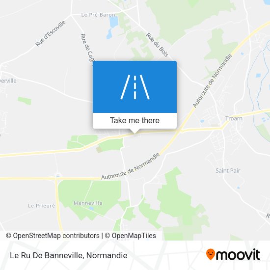 Le Ru De Banneville map