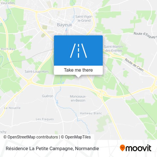 Résidence La Petite Campagne map