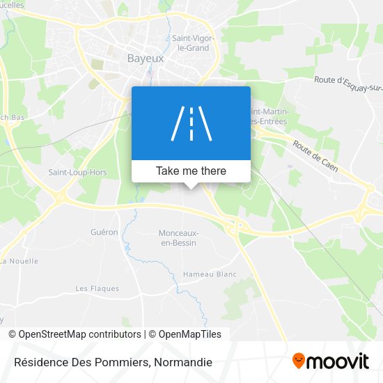 Résidence Des Pommiers map