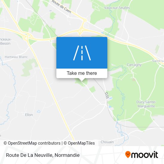 Route De La Neuville map