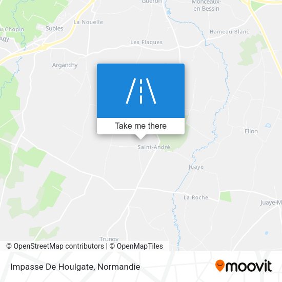Impasse De Houlgate map