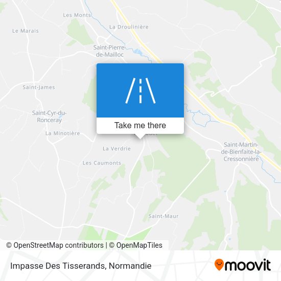 Impasse Des Tisserands map