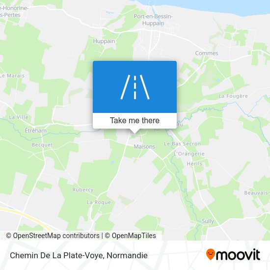 Chemin De La Plate-Voye map