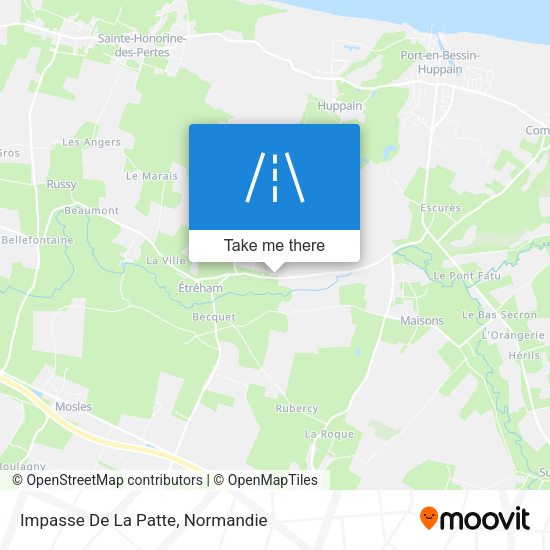 Impasse De La Patte map