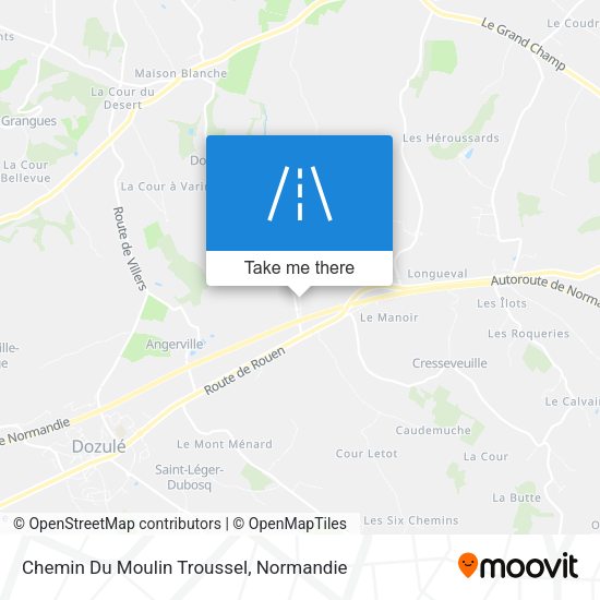 Chemin Du Moulin Troussel map