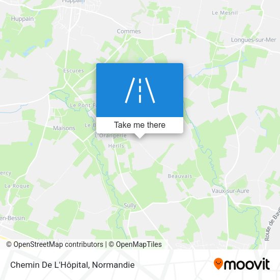 Chemin De L'Hôpital map