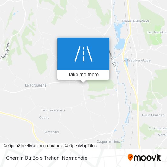 Chemin Du Bois Trehan map
