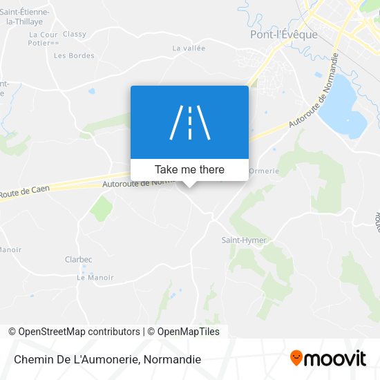 Chemin De L'Aumonerie map