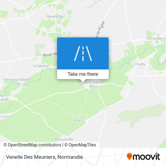 Venelle Des Meuniers map
