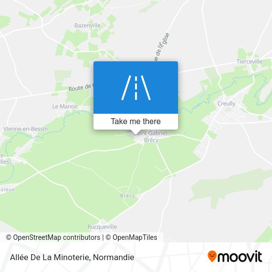 Allée De La Minoterie map
