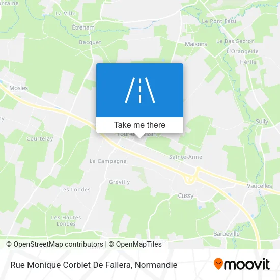 Rue Monique Corblet De Fallera map