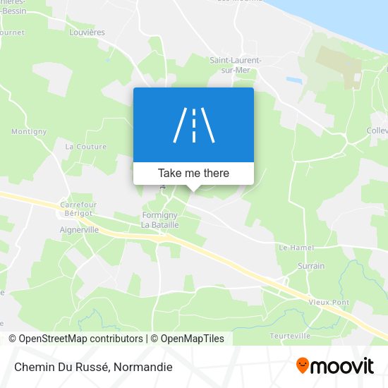 Chemin Du Russé map