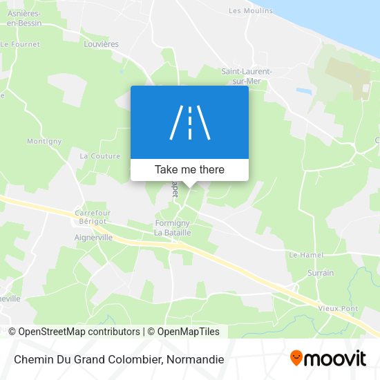 Chemin Du Grand Colombier map