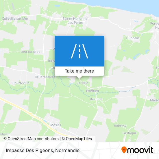Impasse Des Pigeons map