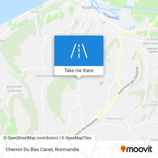 Chemin Du Bas Canet map