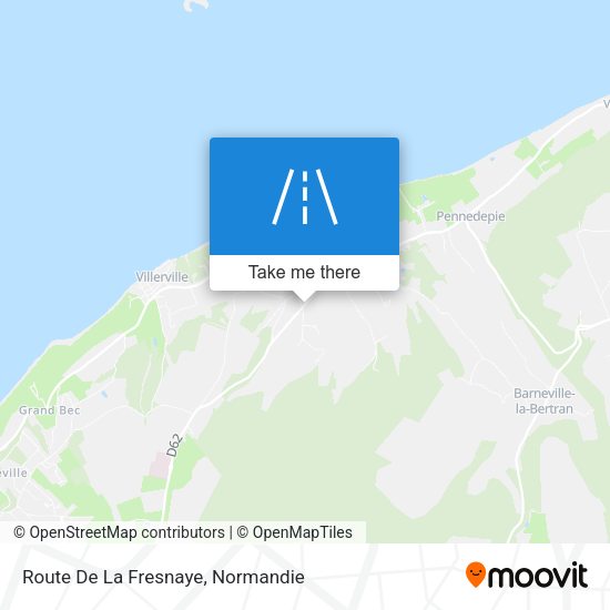 Route De La Fresnaye map