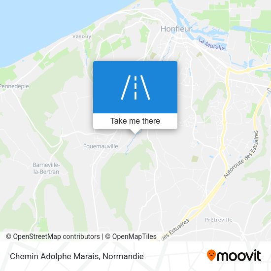 Chemin Adolphe Marais map