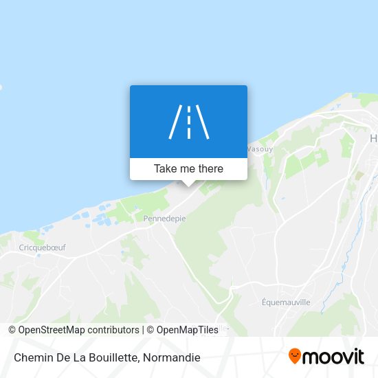 Chemin De La Bouillette map