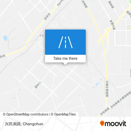 兴民南路 map
