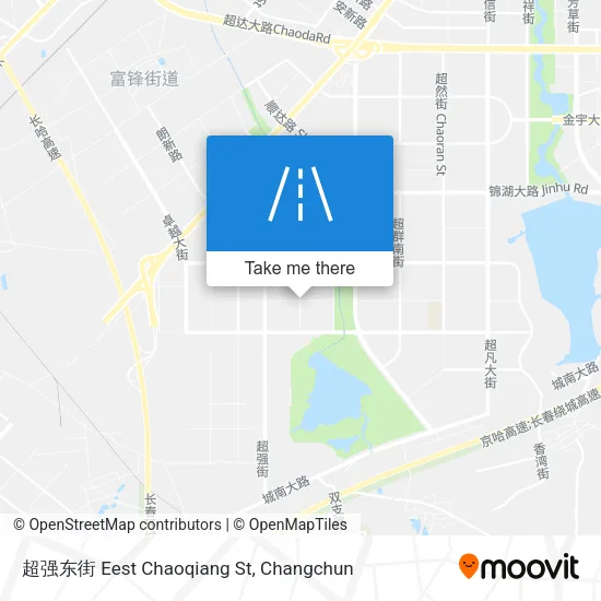 超强东街 Eest Chaoqiang St map