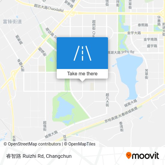 睿智路 Ruizhi Rd map