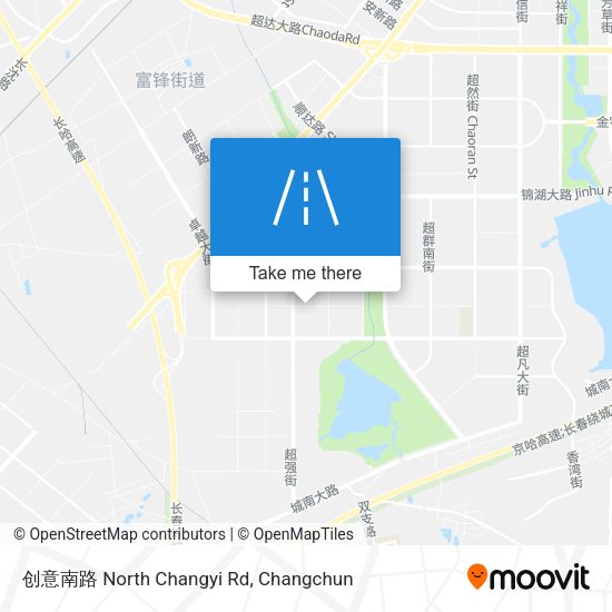 创意南路 North Changyi Rd map