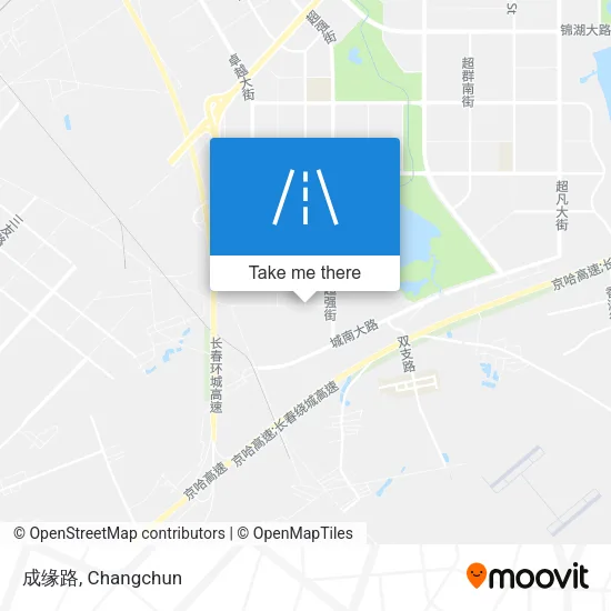 成缘路 map