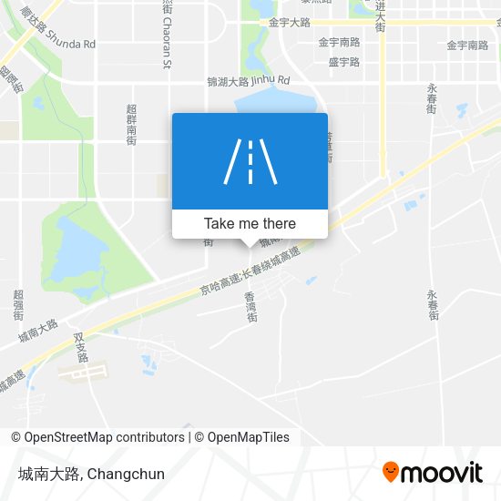 城南大路 map