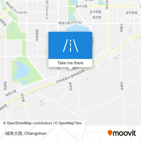 城南大路 map